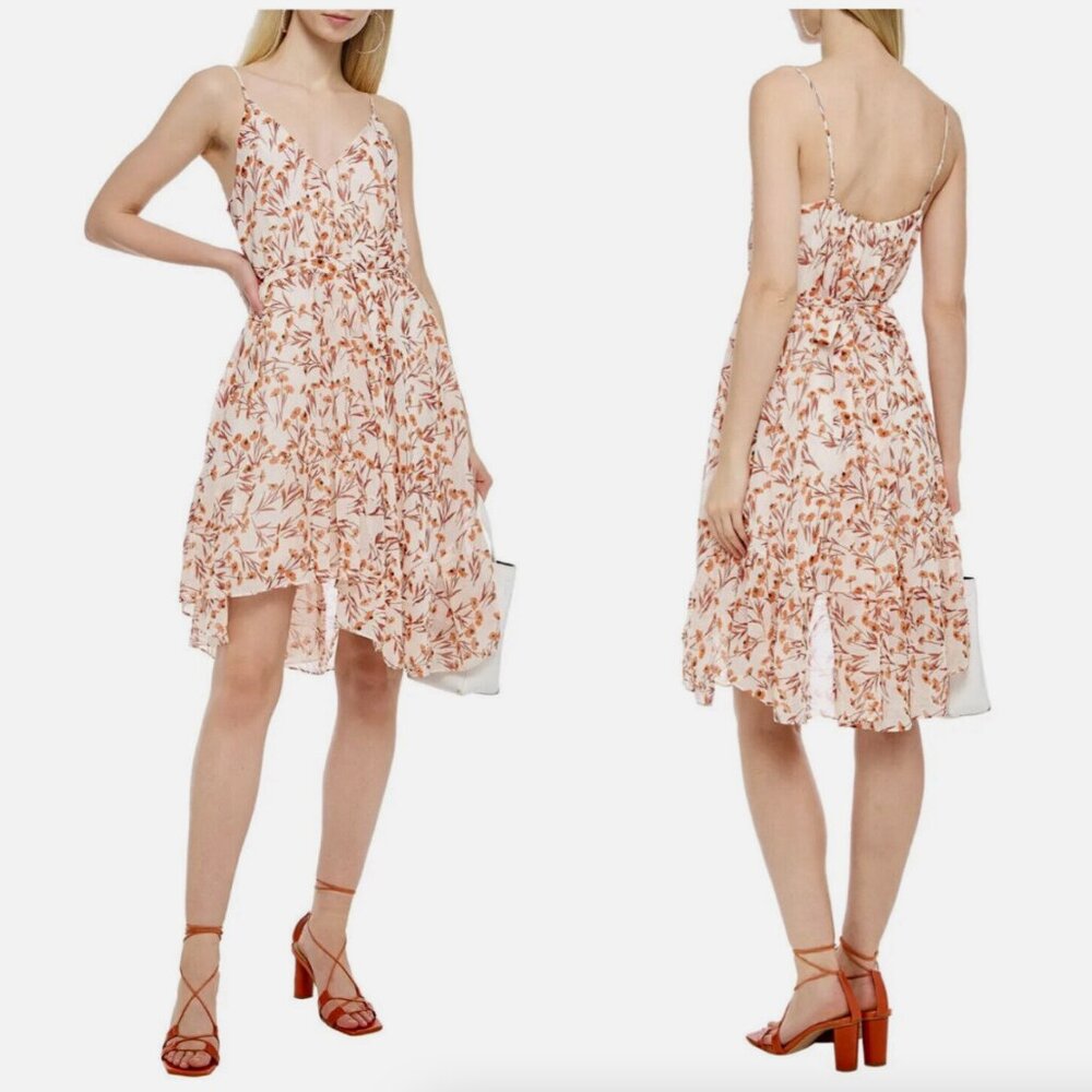 Asymmetric Floral MAJE Dress Size S